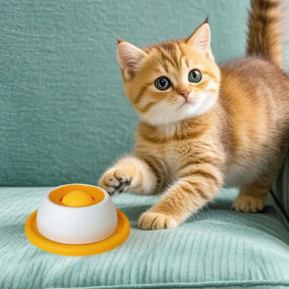Pet Anti-Tumble Licking Toys Interactive Cats Dogs Slow Food Pet Treat Bowls Pet Supplies for Relaxation and Treats